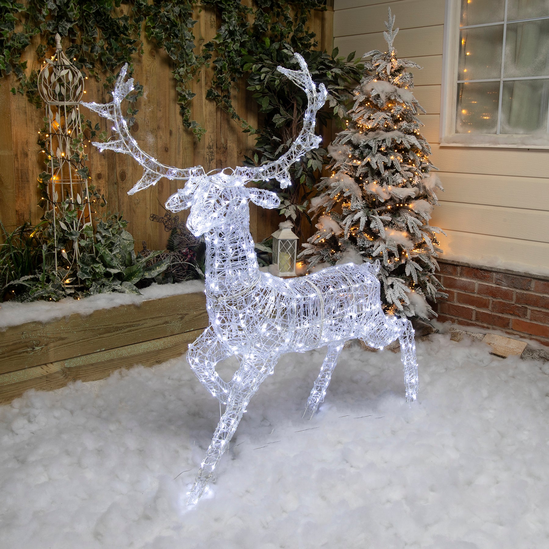 Outdoor Reindeer Large Christmas Decorations: A Festive Guide for Your Home