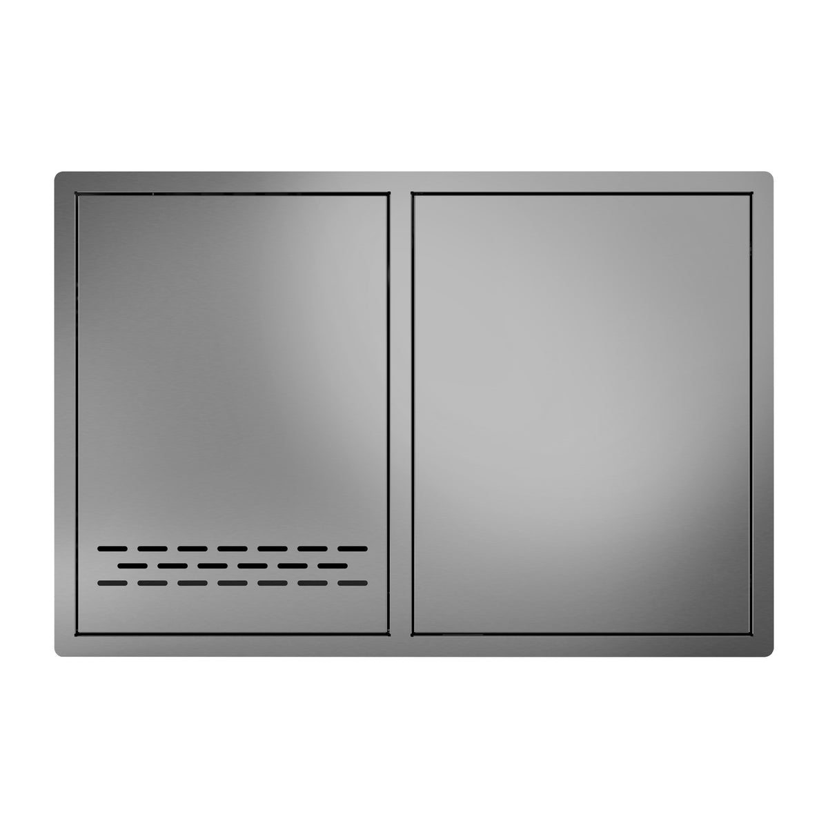 BeefEater Stainless Steel Build-in Outdoor Kitchen Single Door and Gas Tank Drawer Combo