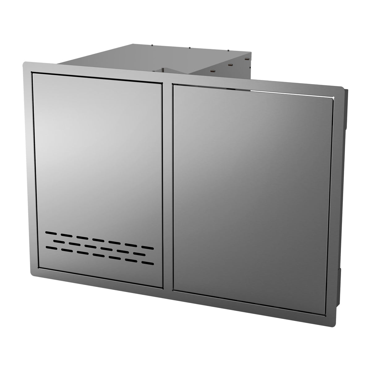 BeefEater Stainless Steel Build-in Outdoor Kitchen Single Door and Gas Tank Drawer Combo